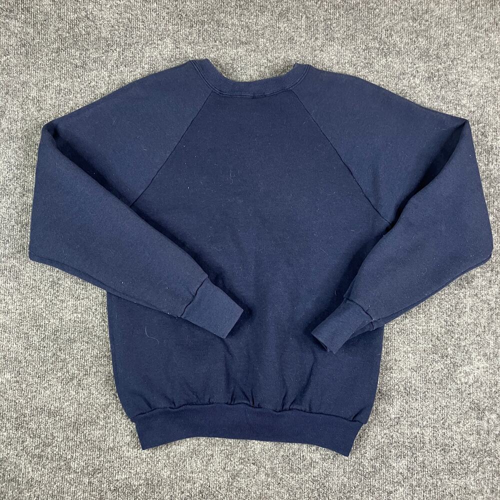 Fruit of the Loom Sweatshirt Mens M Navy Blue Graphic Mount Washington USA VTG - Picture 6 of 7